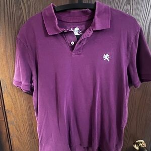 Express Rich Purple Polo Shirt